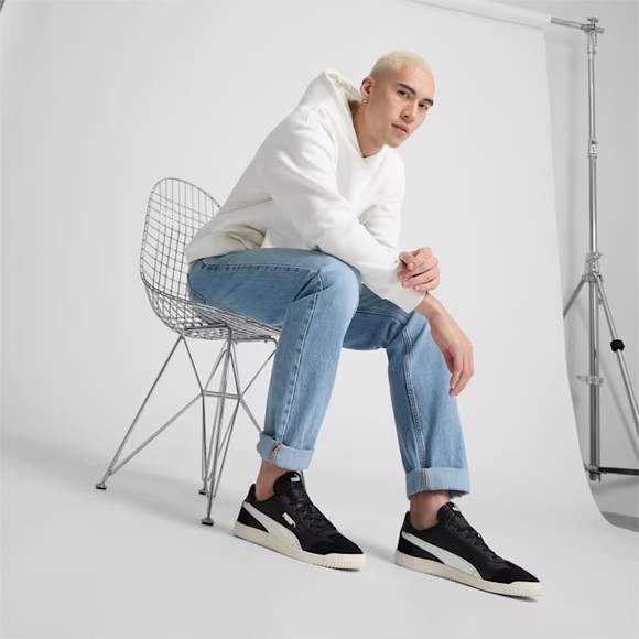 PUMA Club 5v5 Men's Sneakers in Black/Warm White - Picture 3 of 13